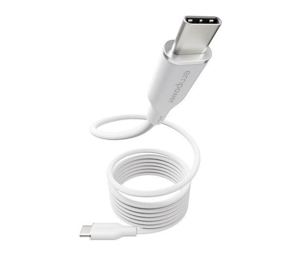 PanzerGlass empower Magnetic 240W USB-C 1,5m Silver White - 1546784 - zdjęcie